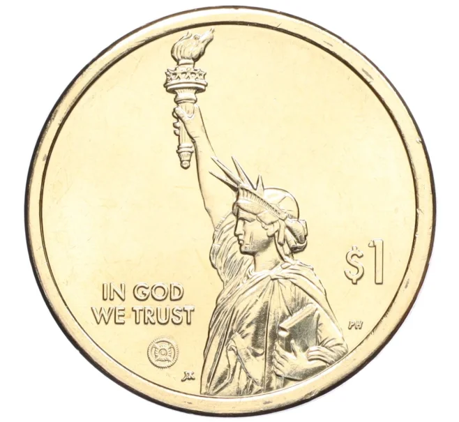 Монета 1 доллар 2024 года Р США «Американские инновации — Джордж Вашингтон Карвер» (Артикул M2-75089)