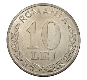 10 лей 1993 года Румыния — Фото №2