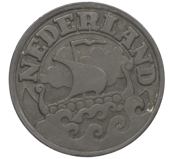 Монета 25 центов 1942 года Нидерланды (Артикул K12-22606)
