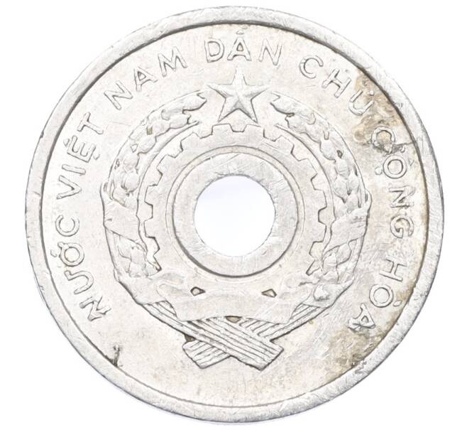 Монета 1 су 1958 года Северный Вьетнам (ДРВ) (Артикул K12-22633)