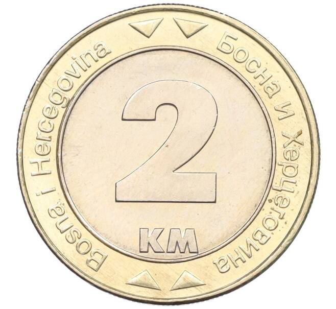Монета 2 марки 2000 года Босния и Герцеговина (Артикул: K12-22637) — Фото №2