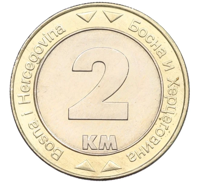 Монета 2 марки 2000 года Босния и Герцеговина (Артикул K12-22637)
