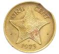 Монета 1 цент 1973 года Багамские острова — брак (Выкус) (Артикул K12-22640)