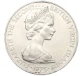 Монета 25 центов 1975 года Британские Виргинские острова (Артикул K12-22646)