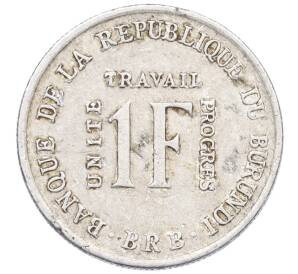1 франк 1970 года Бурунди