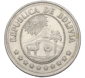 5 боливиано 1976 года Боливия