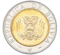 Монета 5 боливиано 2001 года Боливия (Артикул K12-22658)
