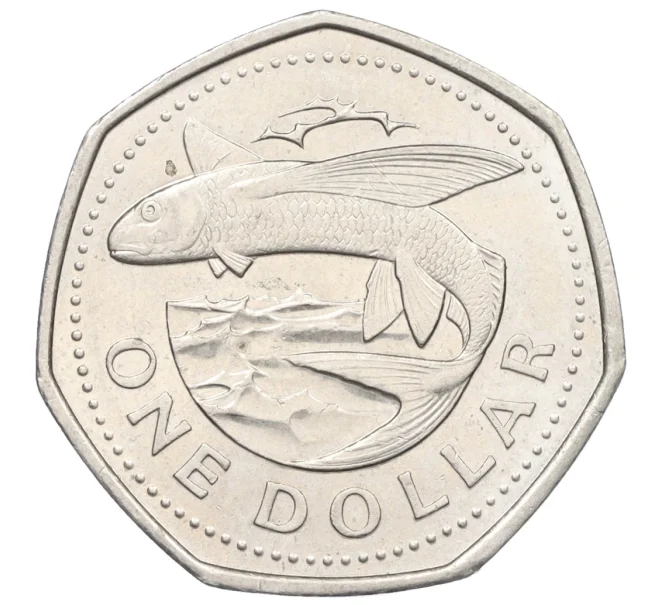 Монета 1 доллар 2004 года Барбадос (Артикул K12-22680)