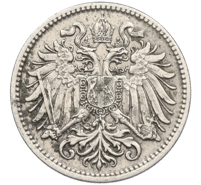 Монета 10 геллеров 1907 года Австрия (Артикул K12-22704)