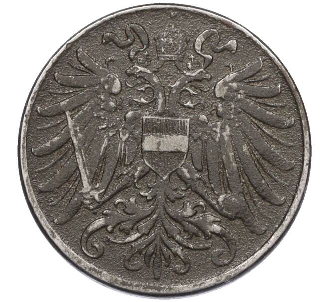 Монета 2 геллера 1917 года Австрия (Артикул K12-22708)