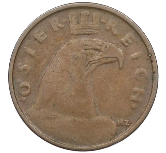 Монета 1 грош 1927 года Австрия (Артикул K12-22712)