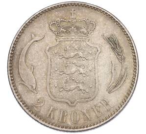 2 кроны 1916 года Дания — Фото №2