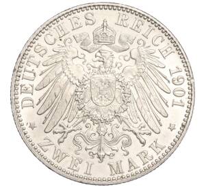 2 марки 1901 года Германия (Пруссия) «200 лет Пруссии» — Фото №2