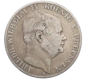 1 союзный талер 1859 года А Пруссия — Фото №1