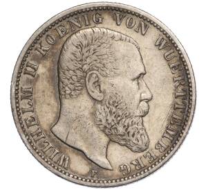 2 марки 1901 года F Германия (Вюртемберг) — Фото №1