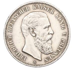 2 марки 1888 года А Германия (Пруссия — Фридрих III) — Фото №1