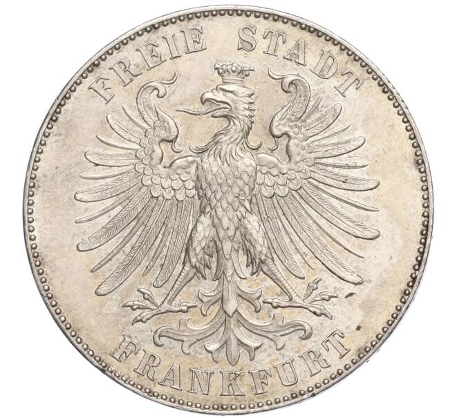 Монета 1 талер 1859 года Франкфурт «100 лет со дня рождения Фридриха Шиллера» (Артикул: M2-75140) — Фото №2