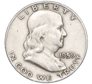 1/2 доллара (50 центов) 1959 года США — Фото №1