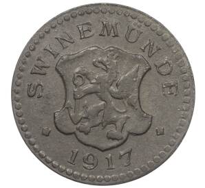 10 пфеннигов 1917 года Германия — город Швинемюнде (Нотгельд) — Фото №1
