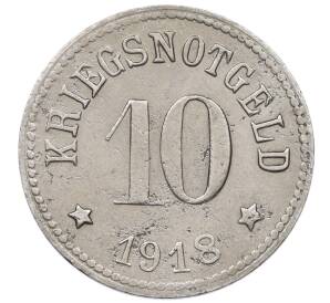 10 пфеннигов 1918 года Германия — город Рот (Нотгельд) — Фото №2