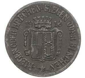 10 пфеннигов 1918 года Германия — город Зельб (Нотгельд) — Фото №1