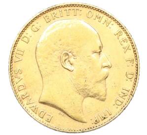 1 соверен 1906 года Великобритания — Фото №2