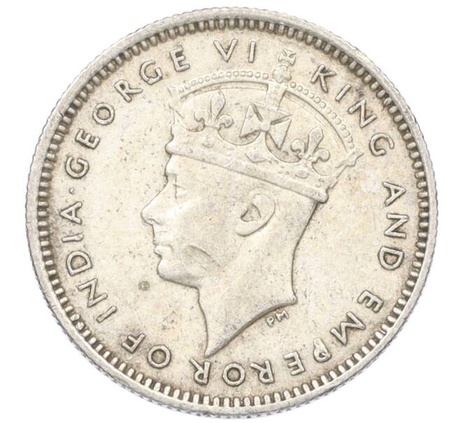 Монета 10 центов 1939 года Малайя (Артикул: M2-75240) — Фото №2