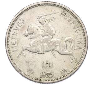 5 литов 1925 года Литва — Фото №2