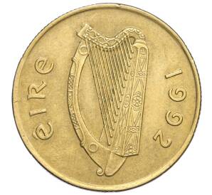 20 пенсов 1992 года Ирландия — Фото №2