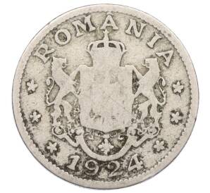 1 лей 1924 года Румыния — Фото №1