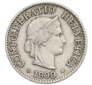 5 раппенов 1909 года Швейцария — Фото №1