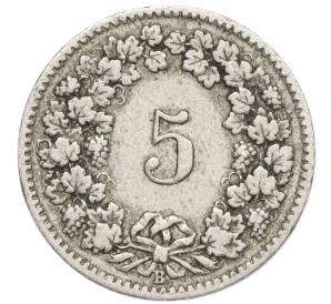 5 раппенов 1909 года Швейцария — Фото №2