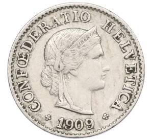 5 раппенов 1909 года Швейцария — Фото №1