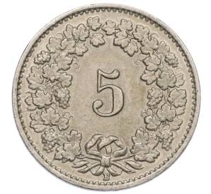 5 раппенов 1929 года Швейцария