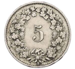 5 раппенов 1929 года Швейцария