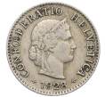 Монета 5 раппенов 1928 года Швейцария (Артикул: K12-23685) — Фото №1