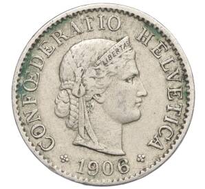 5 раппенов 1906 года Швейцария — Фото №1