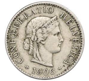 5 раппенов 1906 года Швейцария — Фото №1