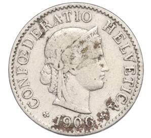 5 раппенов 1906 года Швейцария — Фото №1