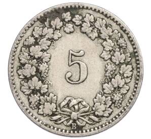 5 раппенов 1906 года Швейцария — Фото №2