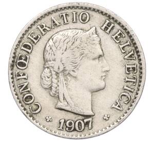 5 раппенов 1907 года Швейцария — Фото №1