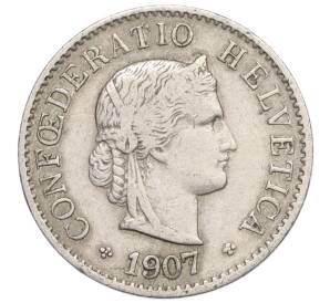 5 раппенов 1907 года Швейцария — Фото №1