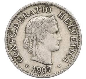 5 раппенов 1907 года Швейцария — Фото №1