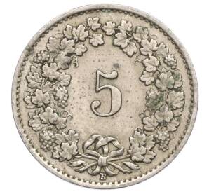 5 раппенов 1928 года Швейцария — Фото №2