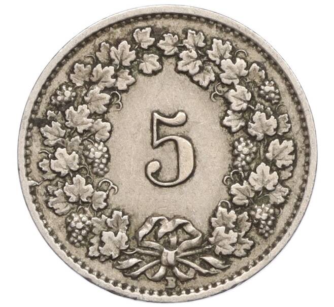 Монета 5 раппенов 1928 года Швейцария (Артикул: K12-23735) — Фото №2