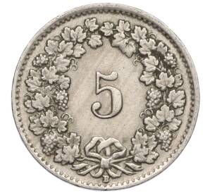 5 раппенов 1940 года Швейцария — Фото №2