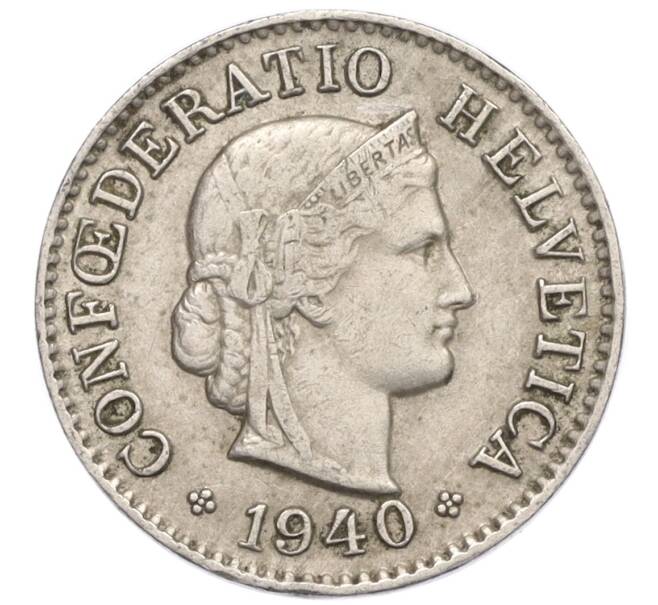 Монета 5 раппенов 1940 года Швейцария (Артикул: K12-23773) — Фото №1