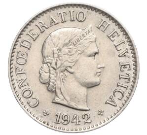 5 раппенов 1942 года Швейцария — Фото №1