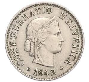 5 раппенов 1942 года Швейцария — Фото №1