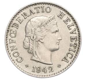 5 раппенов 1942 года Швейцария — Фото №1